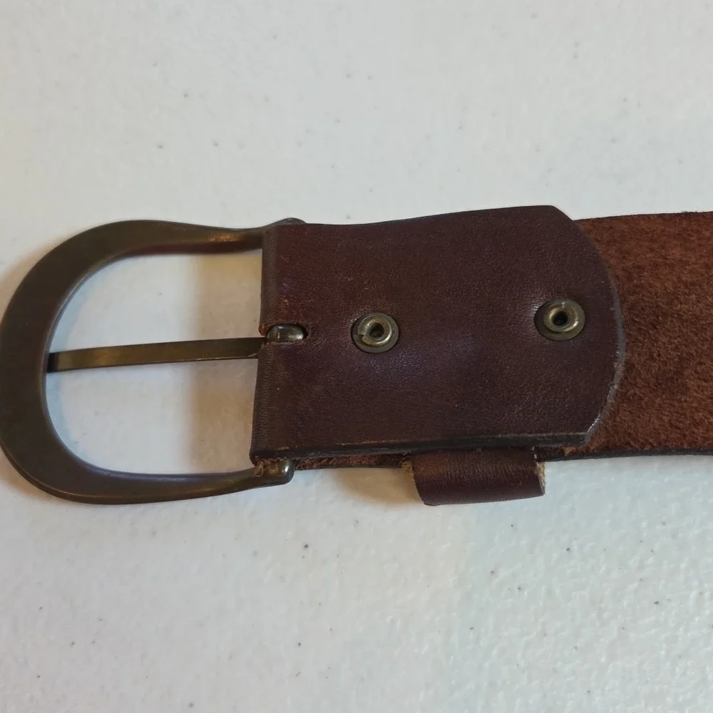 Saddle Leather Brown Belt 1.5